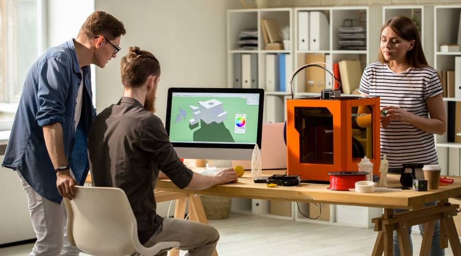 Vind direct een architect in Alblasserdam met MyGo 3D tekening op computer